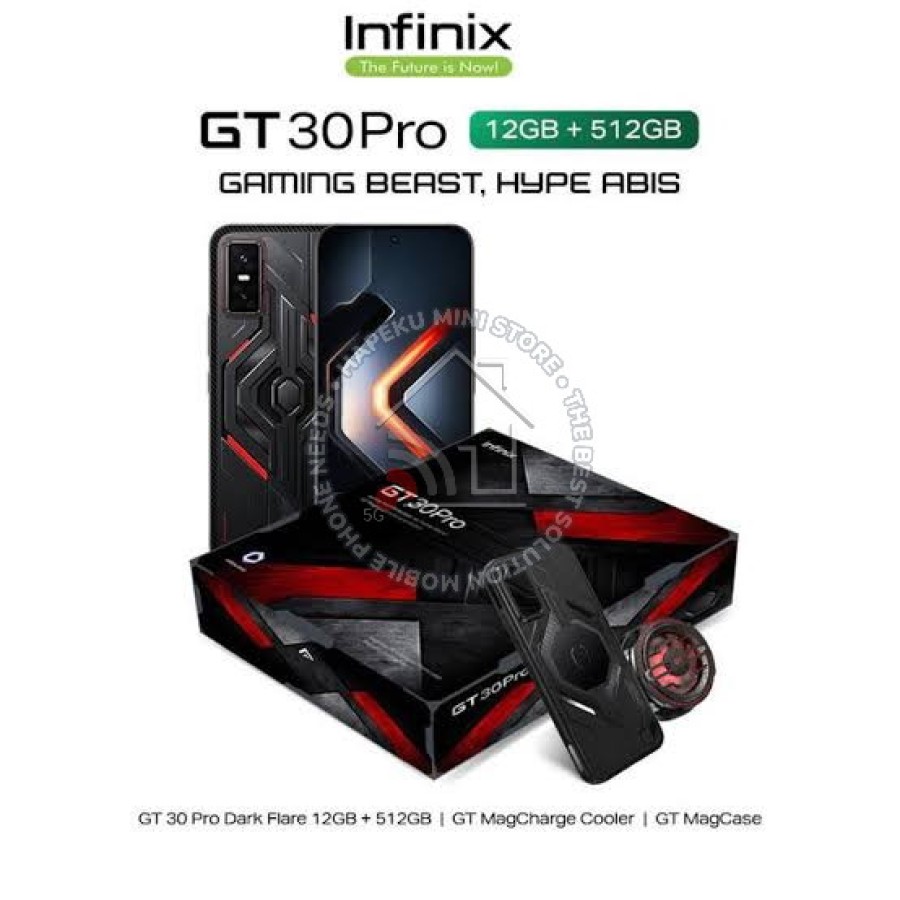 INFINIX GT 30 PRO 5G 8GB|256GB + Gift Box Garansi Resmi