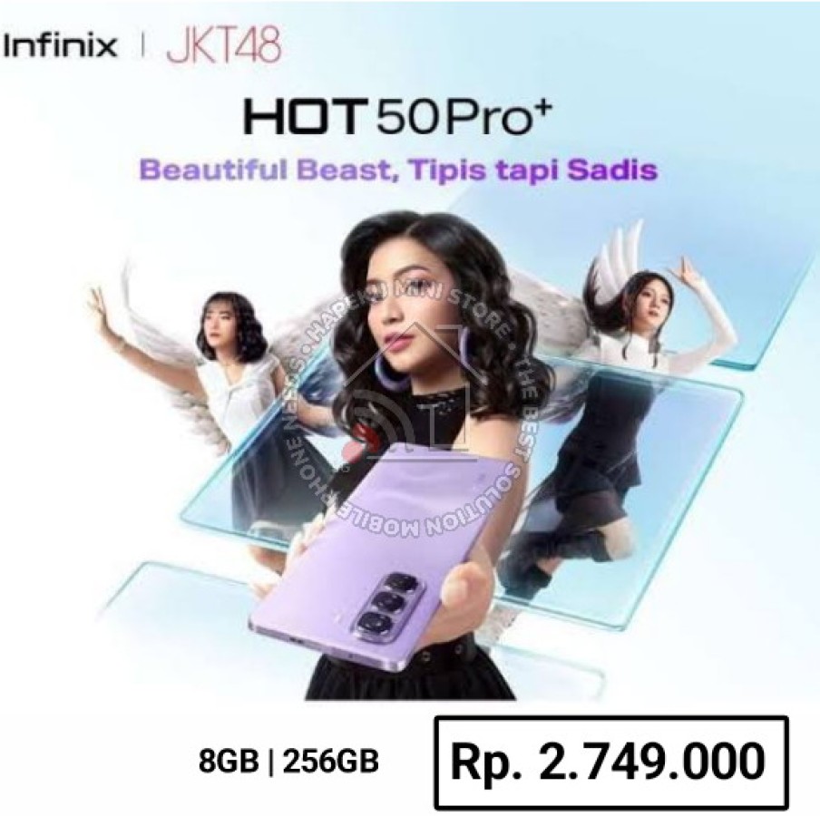 Infinix Hot 50 Pro+ 8GB|256GB Garansi Resmi