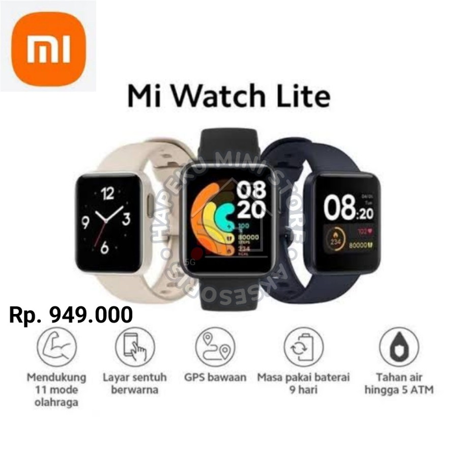 Xiaomi Mi Watch Lite Garansi Resmi